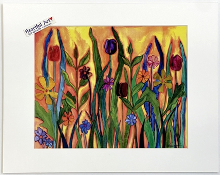 My Brother's Garden print - Heartful Art by Raphaella Vaisseau