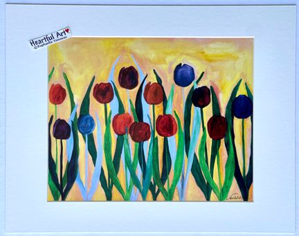 My Daughter's Garden print - Heartful Art by Raphaella Vaisseau