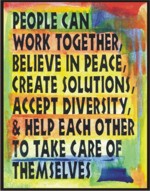 What people can do poster (11x14) - Heartful Art by Raphaella Vaisseau