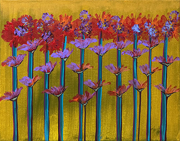 Prints of Strength (Original is SOLD) - Heartful Art by Raphaella Vaisseau