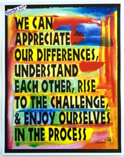 What we can do poster (11x14) - Heartful Art by Raphaella Vaisseau