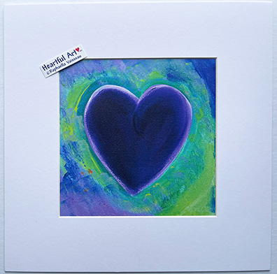 Venetian Heart print - Heartful Art by Raphaella Vaisseau