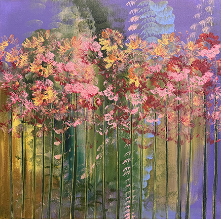 Abundantly Free (20x20) - Heartful Art by Raphaella Vaisseau