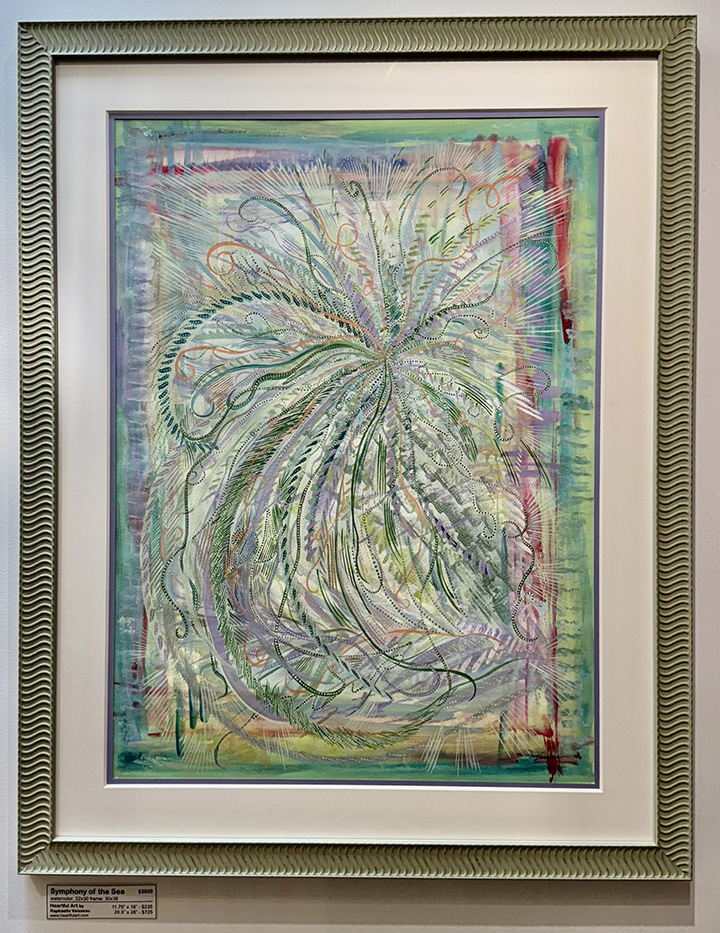 Symphony of the Sea - Heartful Art by Raphaella Vaisseau