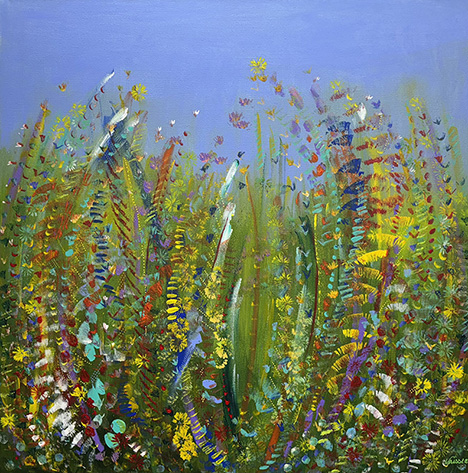 For the bees (24x24) - Heartful Art by Raphaella Vaisseau