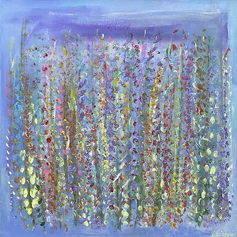 Hint of Spring (24 x 24) - Heartful Art by Raphaella Vaisseau