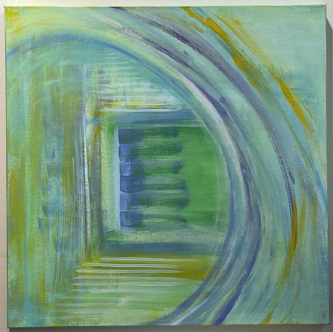 Portal to Forever (24 x 24) - Heartful Art by Raphaella Vaisseau