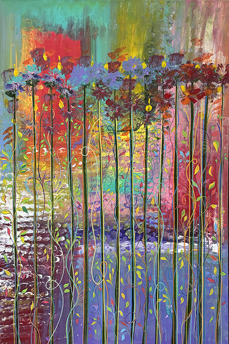 Awakening (24x36) - Heartful Art by Raphaella Vaisseau