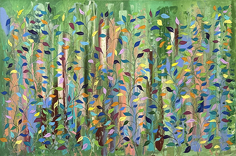 Invincible Summer (24x36) - Heartful Art by Raphaella Vaisseau