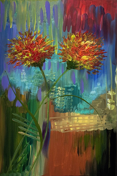 Wild Harmony (24x36) - Heartful Art by Raphaella Vaisseau