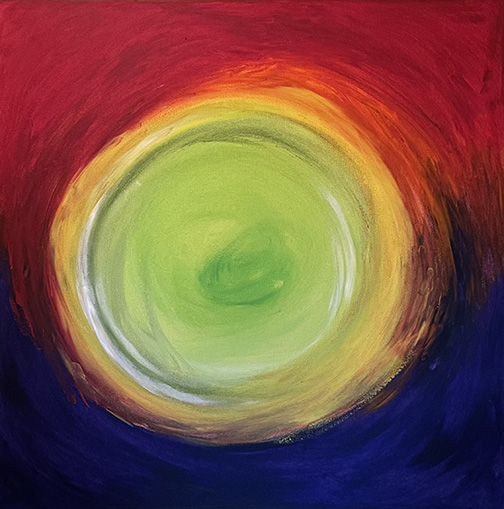 Portal of Infinite Possibility (30 x 30) - Heartful Art by Raphaella Vaisseau