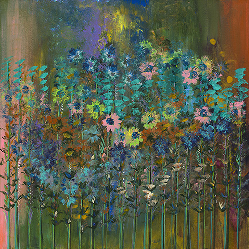 Resonance (30 x 30) - Heartful Art by Raphaella Vaisseau