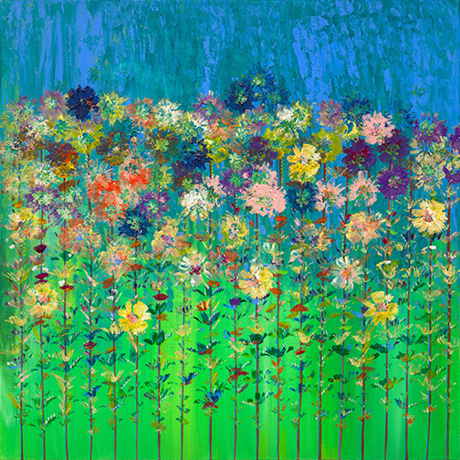 Prints of Strength In Numbers (Original is SOLD) - Heartful Art by Raphaella Vaisseau