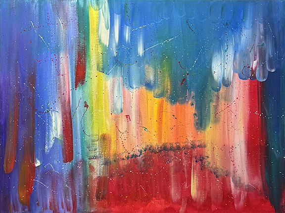 Riverview (30x40) - Heartful Art by Raphaella Vaisseau