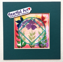 NA recovery symbol print (5x5) - Heartful Art by Raphaella Vaisseau