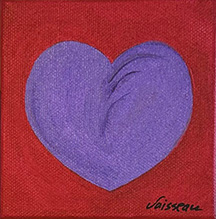 Heart of Honor (4x4) - Heartful Art by Raphaella Vaisseau