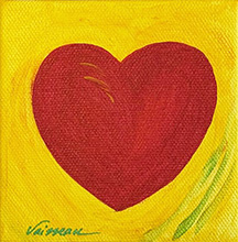 Heart of Trust (4x4) - Heartful Art by Raphaella Vaisseau
