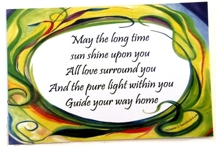 May the long time sun postcard - Heartful Art by Raphaella Vaisseau