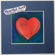 Heart of a Fjord (print) - Heartful Art by Raphaella Vaisseau