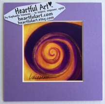 Spiral 2 print - Heartful Art by Raphaella Vaisseau