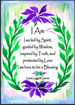 I Am Liesa Leggett Garcia poster (5x7) - Heartful Art by Raphaella Vaisseau