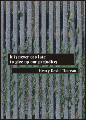 It is never too late Henry David Thoreau poster (5x7) - Heartful Art by Raphaella Vaisseau