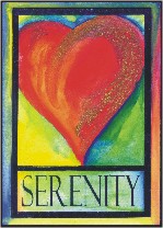 Serenity quality poster (5x7) - Heartful Art by Raphaella Vaisseau