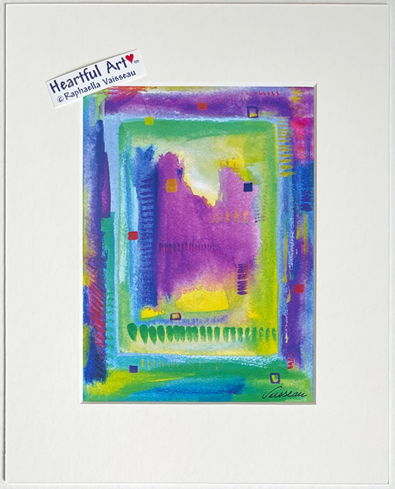 A Day in Nyon print - Heartful Art by Raphaella Vaisseau