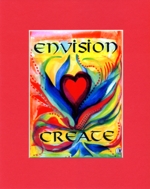 Envision Create quote (8x10) - Heartful Art by Raphaella Vaisseau