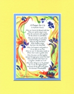 Prayer for Us original quote (8x10) - Heartful Art by Raphaella Vaisseau