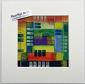 Grid 2 print - Heartful Art by Raphaella Vaisseau