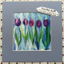 Tulips of Grace print - Heartful Art by Raphaella Vaisseau