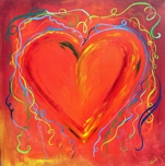 Heart of Juliana print - Heartful Art by Raphaella Vaisseau