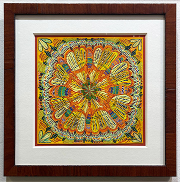 Tangerine Moon - Heartful Art by Raphaella Vaisseau