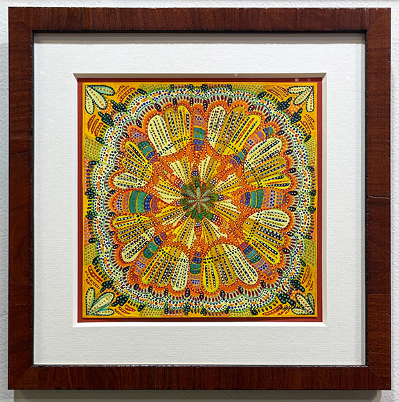Tangerine Moon - Heartful Art by Raphaella Vaisseau