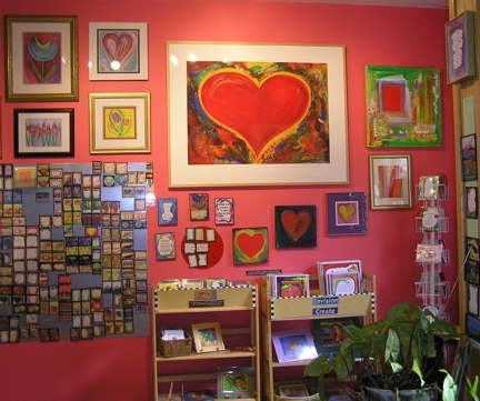 Wall of Words and Hearts
